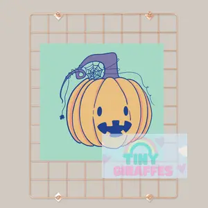 Spider Pumpkin Prints
