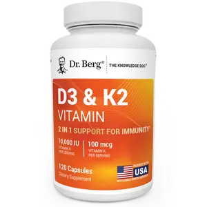 D3 & K2 Vitamin Healthcare Fitness Supplement for Optimal Health Edible Dietary Zinc
