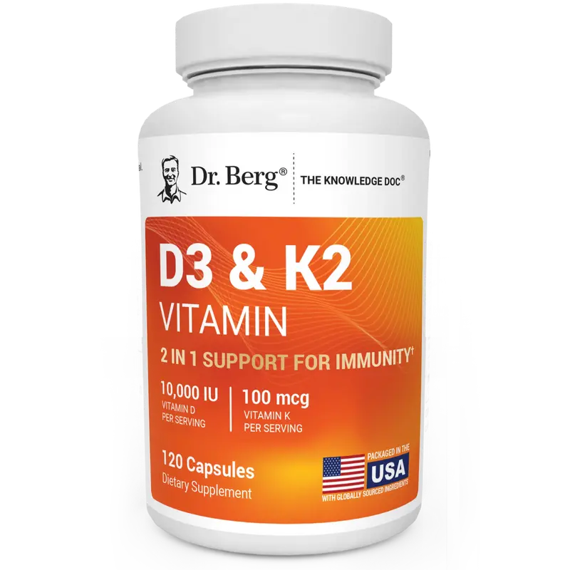 D3 & K2 Vitamin Healthcare Fitness Supplement for Optimal Health Edible Dietary Zinc