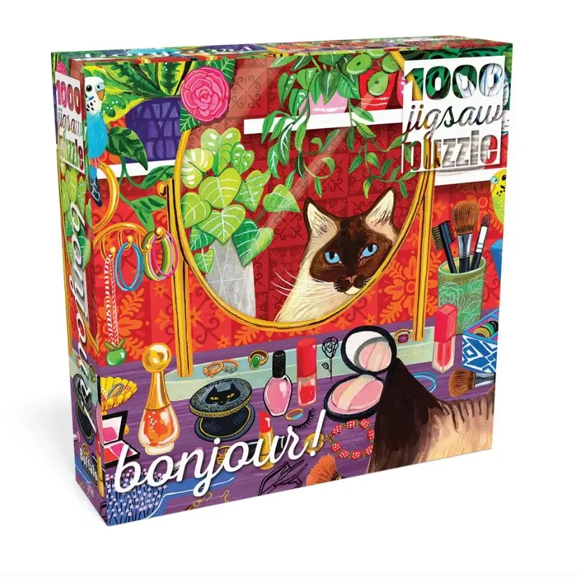 1000-Piece Little Luxuries Jigsaw Puzzle by Buffalo Games, Vibrant Wildlife Art, Relaxing Fun for Animal Lovers, Home Supplies Gift Ideas