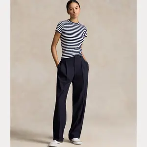 Polo Ralph Lauren - Striped Ribbed Cotton Crewneck Tee