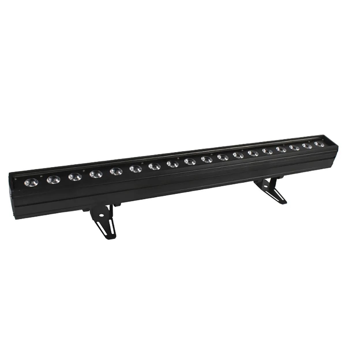 SHEHDS Stage Wash Light Bar Strip LED 18x18W RGBWA+ Purple 6IN1 Lighting Wall Washer Light Bar/Strip Strobe Effect DMX512 Control DJ Lights Bar/Strip for Christmas Night Club Disco Club Wedding Bar