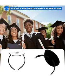 Graduation Cap Headband — A Secure, Non-Slip Band for Graduation Caps — Ideal for Graduates