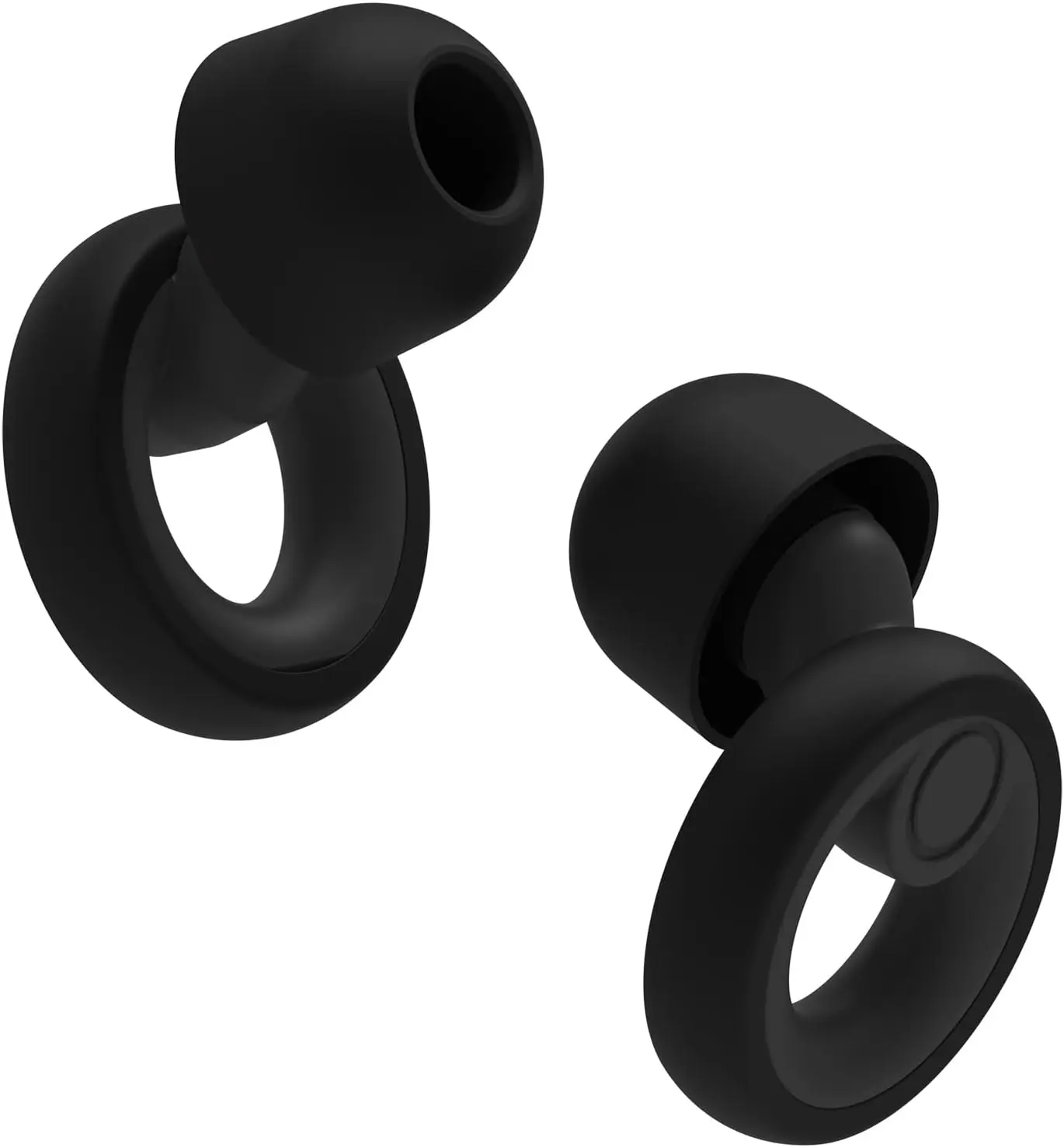 Stylish Hearing Protection for All People Sensitive to Noise, Durable Loop Design with -30dB Reduction for Sleep/Concerts, 4 Tips & Case, Reusable Set, All People Who Are Sensitive To Noise, Multi-Size, Ear Tips, Noise Cancelling Earbuds, Portable