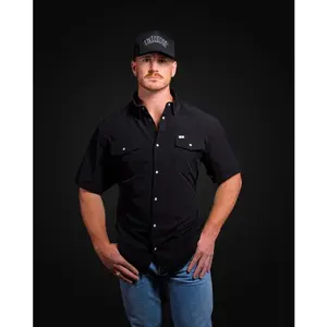 Men's Core Short Sleeve Pearl-Snap Shirts by Ferrell