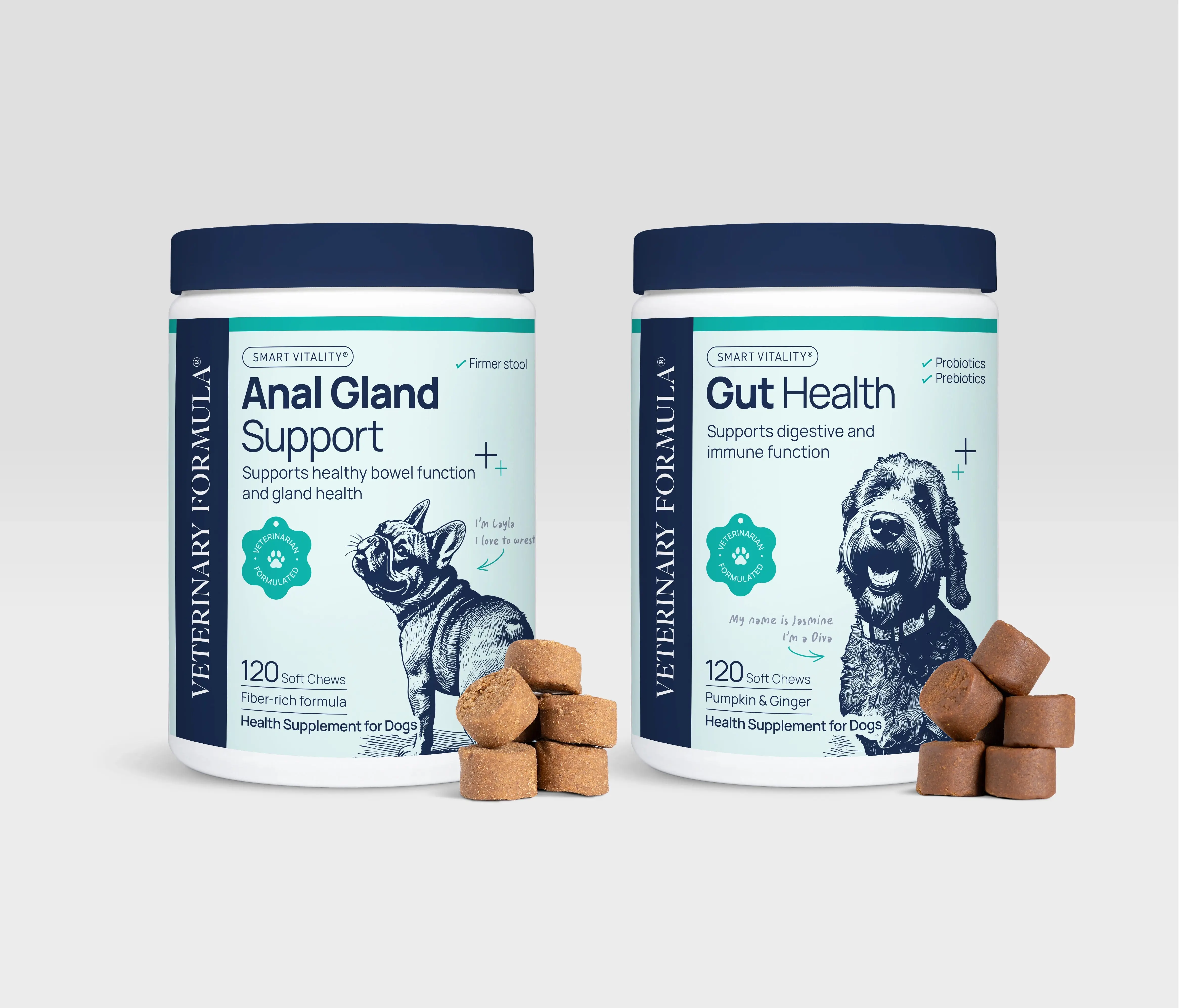 Gut Health & Scooting Support Bundle for Dogs-Smooth Moves