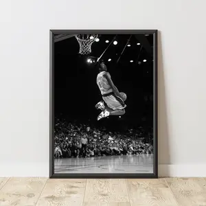 Kobe Bryant Poster, Kobe Bryant Print, Kobe Bryant Wall Art, Basketball Poster, Basketball Wall Art, Basketball Print, Gift Basketball Fan