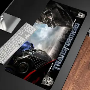 hot T-Transformerse Autobot Mouse Pad Tool Mat HD Printing Computer Gamers Locking Edge Non-slip Mause Pads Keyboard PC Desk Pad