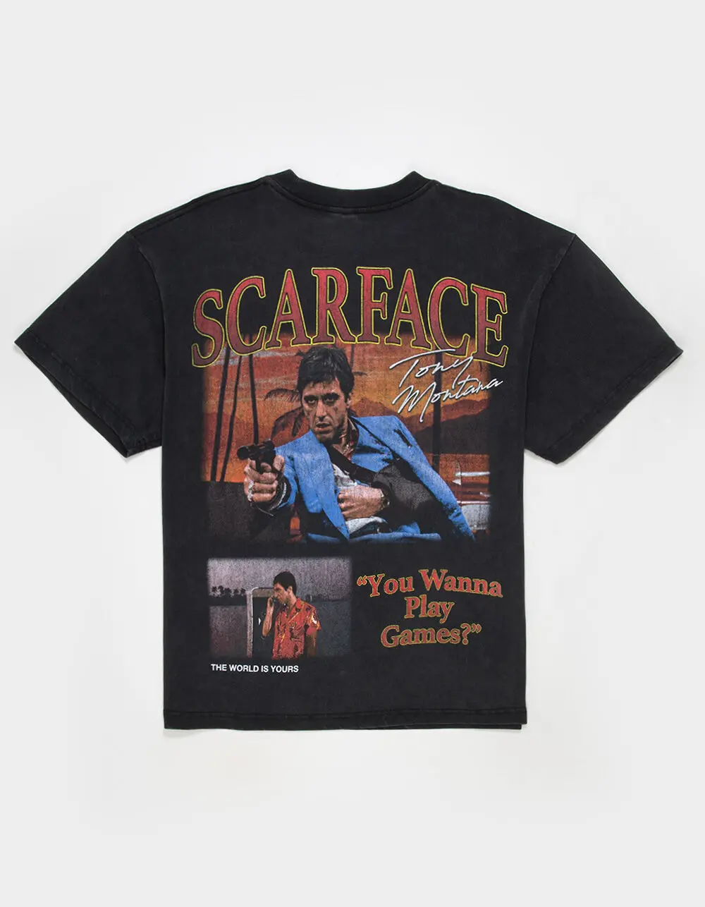 SCARFACE Play Game Mens Boxy Tee SCARFACE Play Game Mens Boxy Tee
