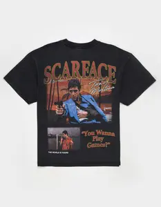 SCARFACE Play Game Mens Boxy Tee SCARFACE Play Game Mens Boxy Tee