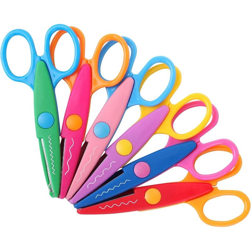 Mr. Pen Craft Scissors - Decorative Edge, 6 Pack, Zig Zag, Scrapbooking ...
