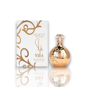 Arabiyat Prestige | Nyla | Women's Fragrance | 80 ML 2.7 OZ | Eau De Parfum | Coconut - Peach & Bergamot