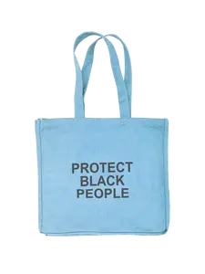 PBP - Canvas Tote Bag (Ice Blue)
