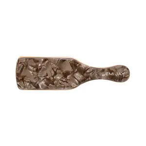 Emi Jay Mini Boar Bristle Bamboo Hair Brush in Toasted Sugar