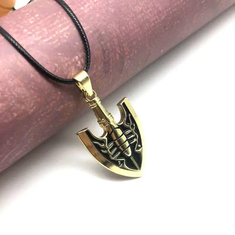 JoJo's Bizarre Adventure Stand Arrow Golden Bug Arrow Necklace Anime Pendant Cosplay Jewelry Fan Gift