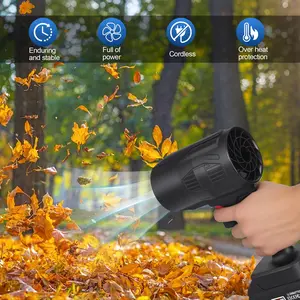 Air Blower,Handheld Jet Fan 500g High Thrust Lithium Violent Fan Ducted Turbofan High Power Duct Fan Portable Dust Blower Keyboard Cleaning Tool Compatible with Battery