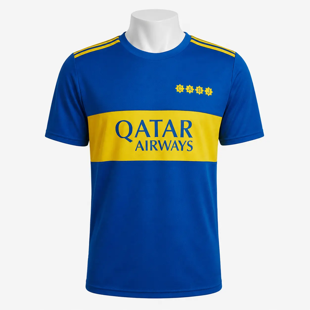 [Hot Sale] - Boca Juniors 2021 Home Soccer Jersey - Full Print Logo