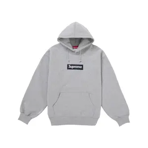 Supreme Box Logo Hooded Sweatshirt (FW25) Heather Grey