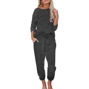 Womens Pajamas Set Long Sleeve