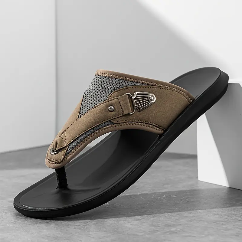 Summer men's flip-flops outdoor casual beach shoes