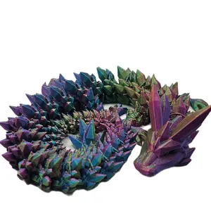 18 inch articulated dragons designed by cinderwing Decor Artwork Figurine Gift Room