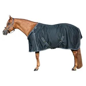 ARMORFlex Challenger V-Free Wither Relief Adjusta-Fit Closed Front Surcingle 300gsm Lightweight Tekno-Fleece Turnout Blanket