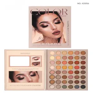 European and American style avatar pattern eyeshadow palette, matte and shimmer makeup palette in one, new multi-color hot-selling popular women's makeup eyeshadow foundation palette