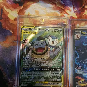 Blastoise and piplup