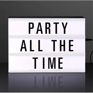 Blinkee  Customizable Mini LED Sign My Cinema USB Powered Original Marquee Lightbox