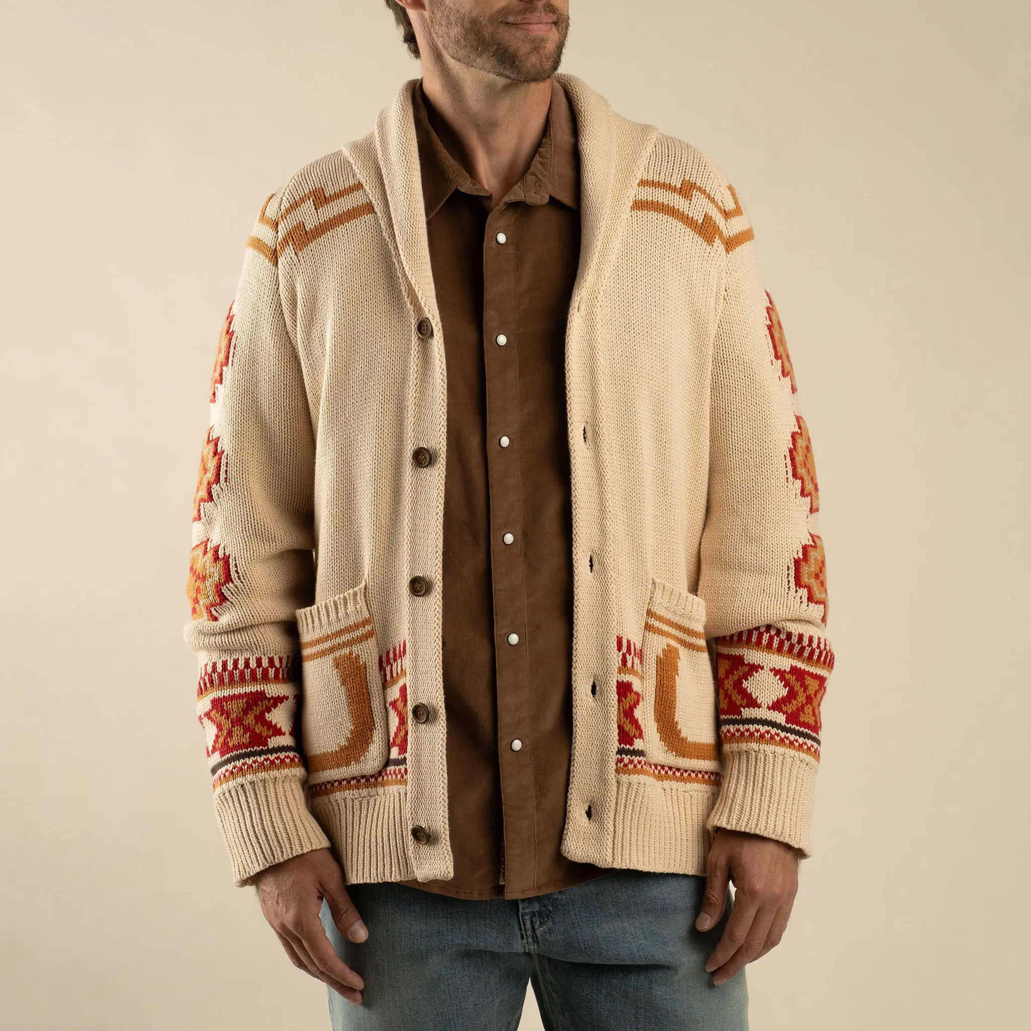 Nuevo Laredo Cardigan - Ivory