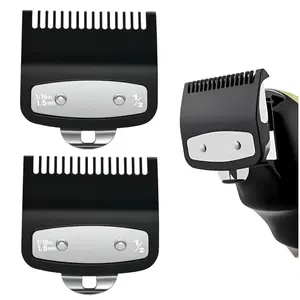 Replacement Fit for Wahl Clipper Guards,1/16'' 1.5mm 1/2 Clipper Guard for Wahl,Half Guard 1/2 Metal Hair Clippers Guards for Professional Barbers.