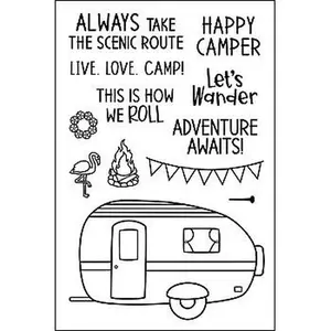 Crafts & Sewing The Stamps of Life camper2 Stamp