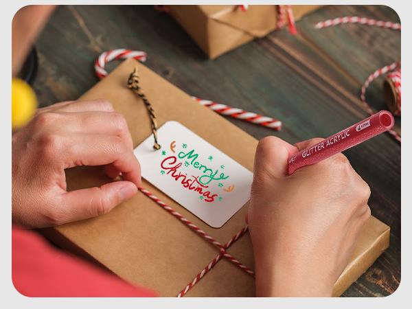 [JusArt] 32/24/16 Colors Glitter Markers Pen, Glitter Paint Pens, Shimmer Marker, Water-based Ink for Kids Adults DIY Crafts Greeting Birthday Cards Present Doodle Drawing Supplies, Paint Markers, Markers for Coloring, Art Supplies, Coloring Supplies