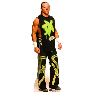 Michaels Advanced Graphics Shawn Michaels Life-Size Heavy-Duty Cardboard Standing Cutout, Heavy Duty Cardboard Decor, Room Decor, Wall Decoration Gift Option