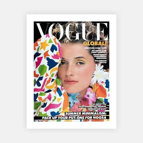 October 1983 Vogue Cover | Vogue POSTER