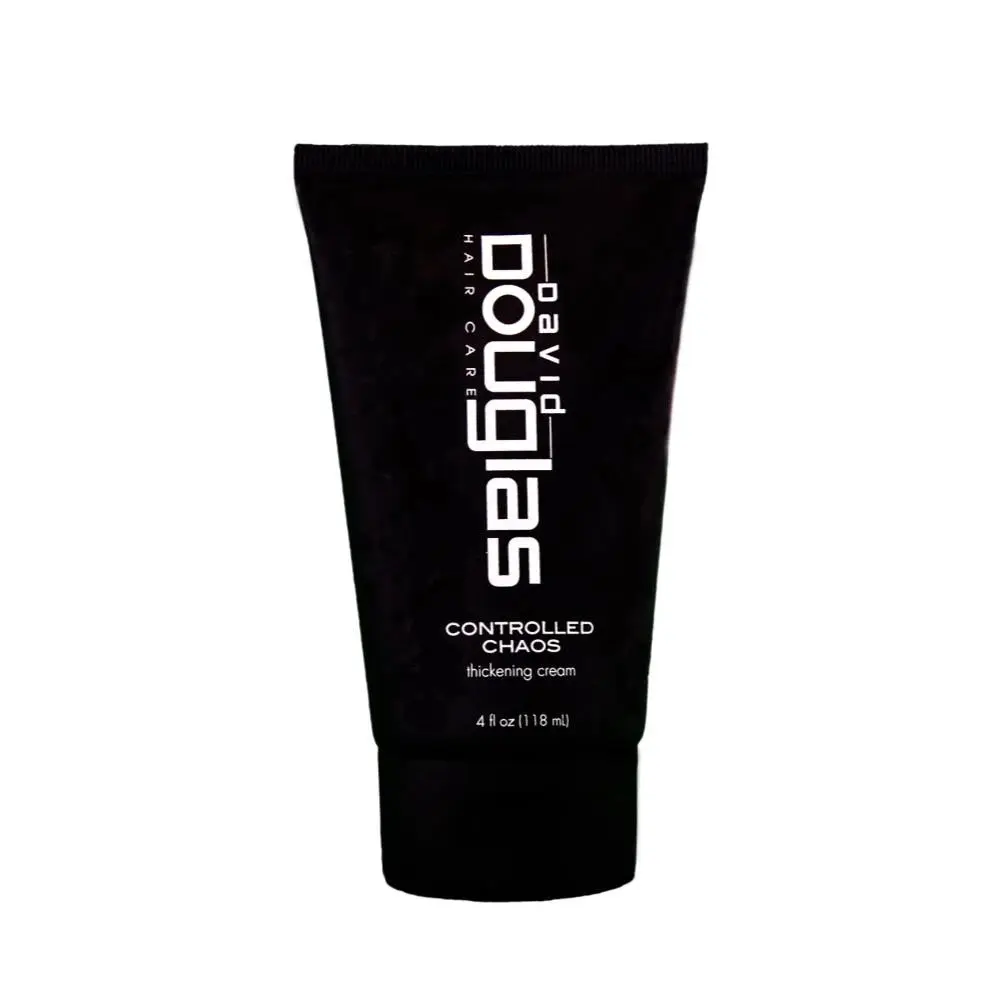 David Douglas Beauty Controlled Chaos Fragranced Textured Hair Thickening Cream - 4oz (100g) Hair Styling Product for Volume Boosting