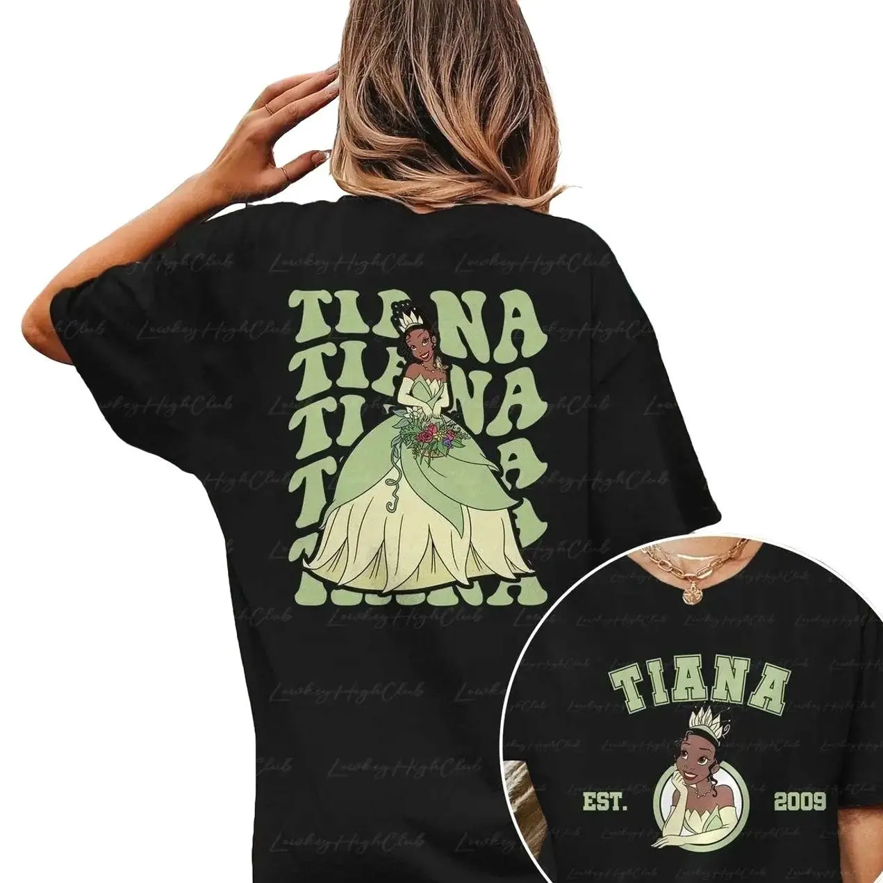 Princess Tiana Shirt, Tiana The Frog Shirt, Princess The Frog 2009, Princess Squad Girl Gift, Girls Trip Shirt