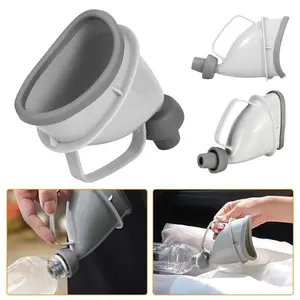 Unisex Portable Urination Funnel, Adult Emergency Portable Toilet Tool, Handheld Design for Car, Camping, Travel and Outdoor Activities-2156