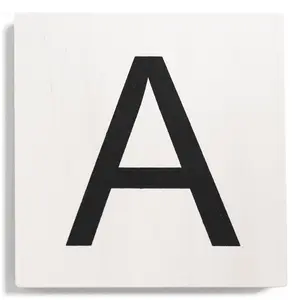 Crossword Wall Tile - White