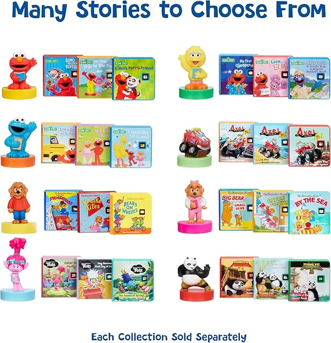 Little Tikes Story Dream Machine Axel The Truck Story Collection, Storytime, Books, HarperCollins, Audio Play Character, Gift and Toy for Ages 3+ Years