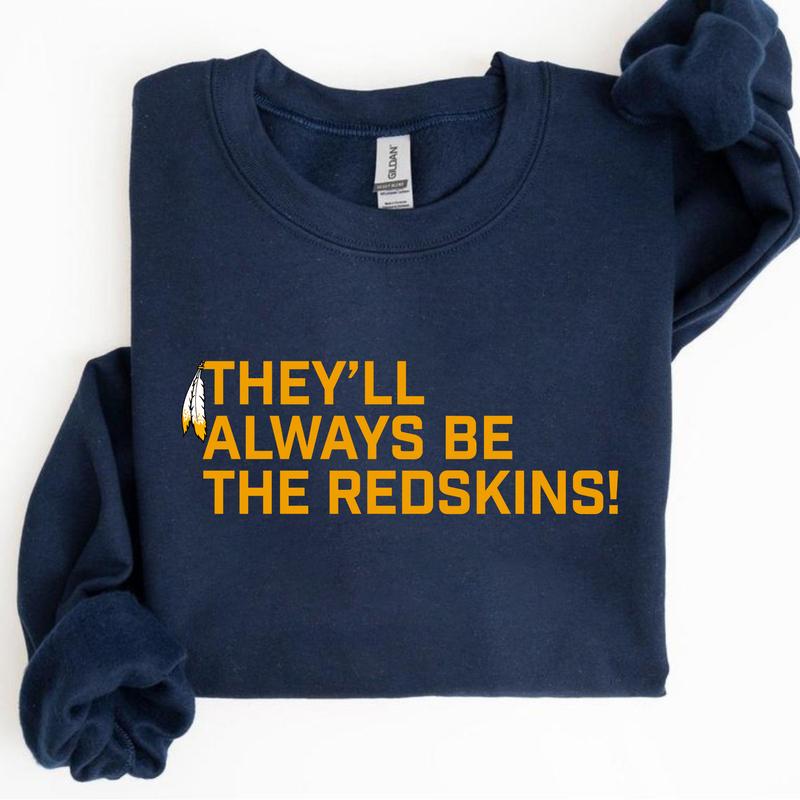 Washington Redskins HTTR Sweatshirt, Vintage Football Graphic Tee, Unisex Cotton Streetwear Tops, Retro Sports Fan Sweatshirt, Men's T-shirts