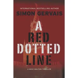 USED-Red Dotted Line by Gervais, Simon (Hardcover)
