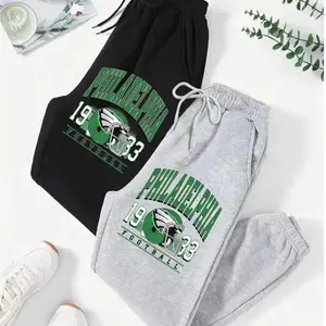 Vintage #Eagles Football Unisex Sweatpants, Casual Top Men's Underwear, Best Gift For Men, Women, Football Pants, Trendy Top Sweatpants, Unisex Cotton Graphic Casual Sweatpants, Gift For Fan, Men and Women, Best Gift SS