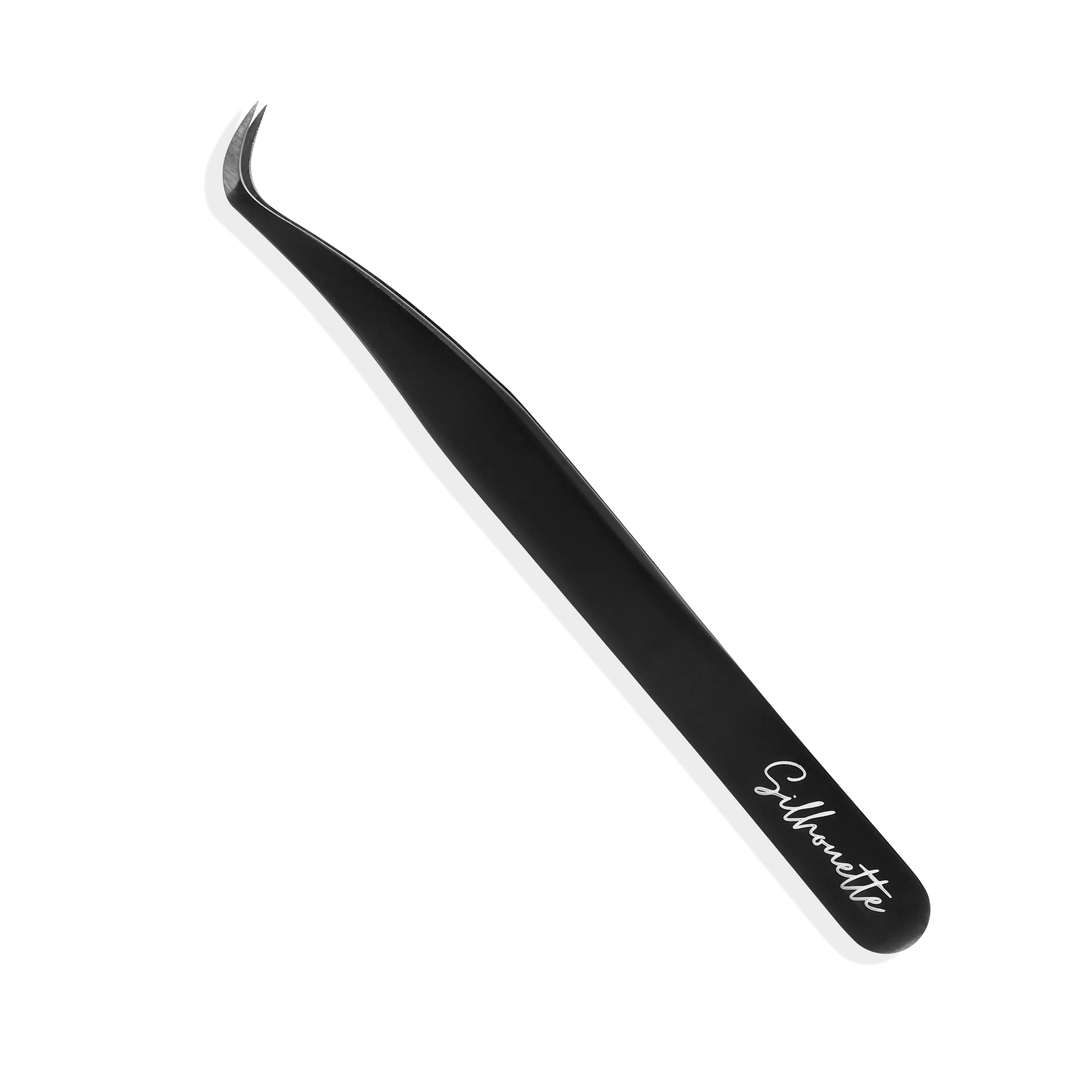 PLA Beauty LIMITLESS Control Grip Tweezer for Lash Extensions - Silhouette