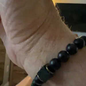Matte Finish Agate Obsidian Bracelet, 8mm Root Chakra Stone, Men's Energy Jewelry, Protecting, Balancing, Grounding and Strength, Premium Bracelet, Boost Confidence & Stability