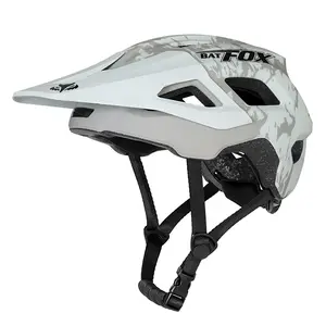 Batfox Mountain Bike Helmet, Camouflage Design, Aerodynamic Comfort, Durable and Lightweight, Ideal for Cycling