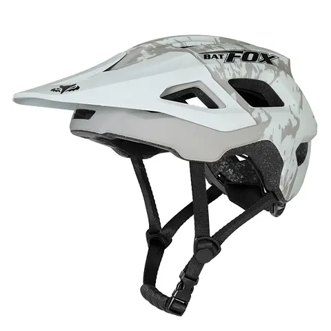 Batfox Mountain Bike Helmet, Camouflage Design, Aerodynamic Comfort, Durable and Lightweight, Ideal for Cycling Performance Rides, Mountain Bicycle Accessories