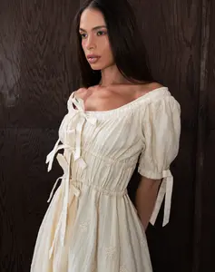 Aurora Dress, Ivory