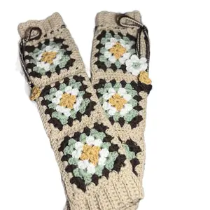 Adult Leg Warmers with Floral Pattern - Cozy Design for Everyday Use