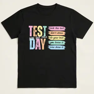 Test Day Teacher Shirt, State Testing T-Shirt, Test Coordinator Final Exam Week Teacher Team T-Shirt, Motivational Inspiration